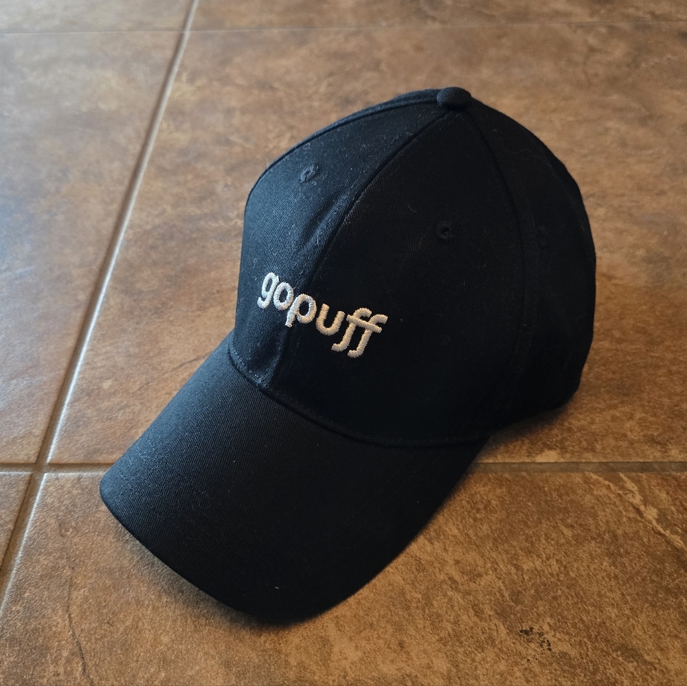 Black | GOPUFF | Logo Baseball Hat
